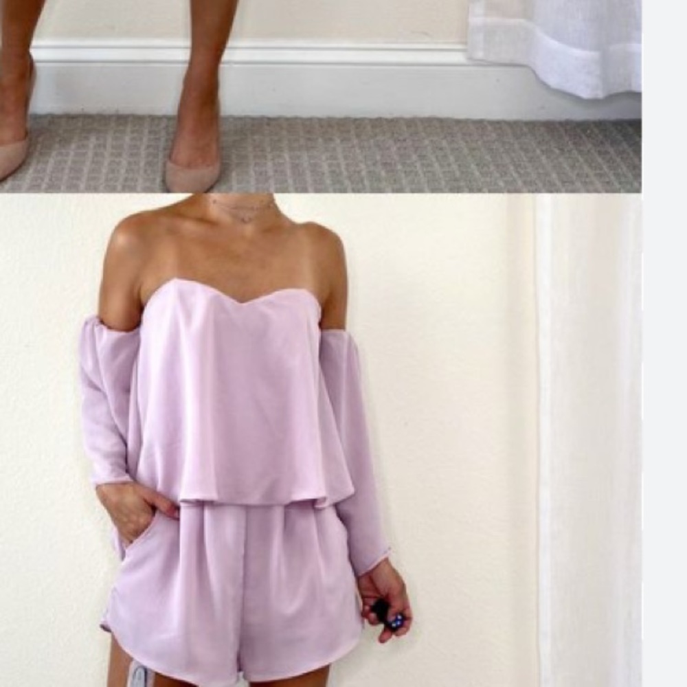 Essue Lilac Romper